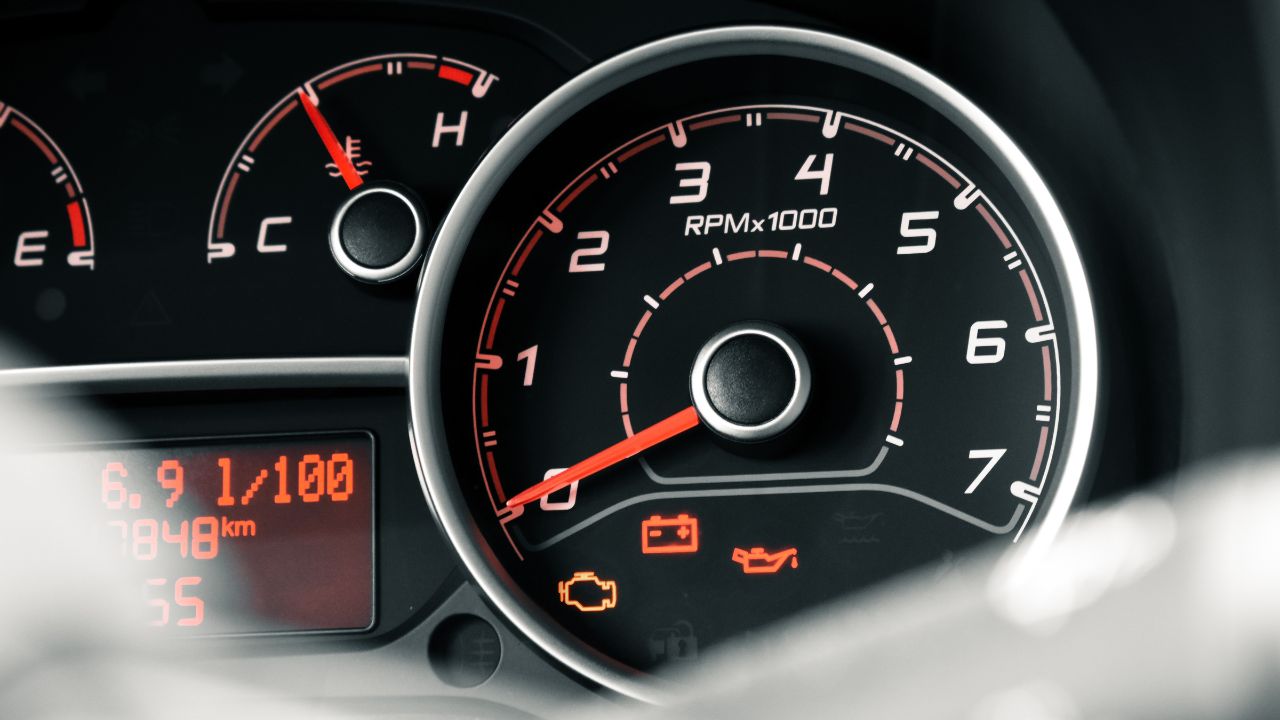 spie del cruscotto accese